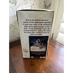 1995 Figi Santa’s Crystal Valley￼￼ Christmas Star Bright Lighted Figurine Rare!